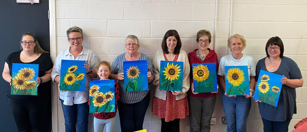 'Summer Sunflowers' painting workshop