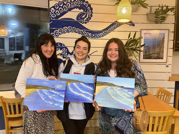 'Canvas by the Coast': Paint & Sip evening